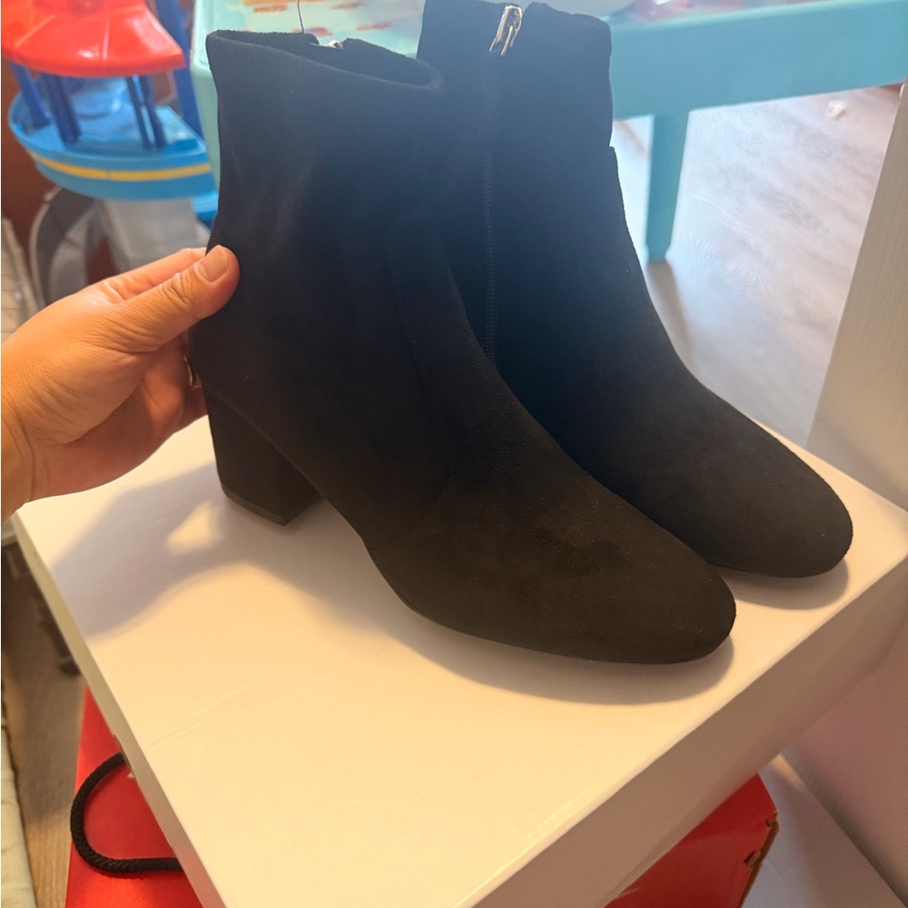 Aldo Black Ankle Booties